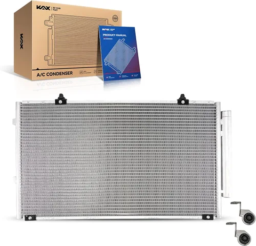 Miniatura 80 de KAX Condensador de aire acondicionado 3054 para Chevy Trailblazer 2002-2009, GMC Envoy, Chevy Trailblazer EXT 2002-2006, GMC Envoy XL, GMC Envoy XUV
