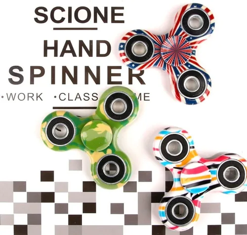 Miniatura 5 de SCIONE Paquete de 48 juguetes giratorios para aliviar la ansiedad y el estrés, regalos de fiesta para niños y adultos, relleno de calcetines