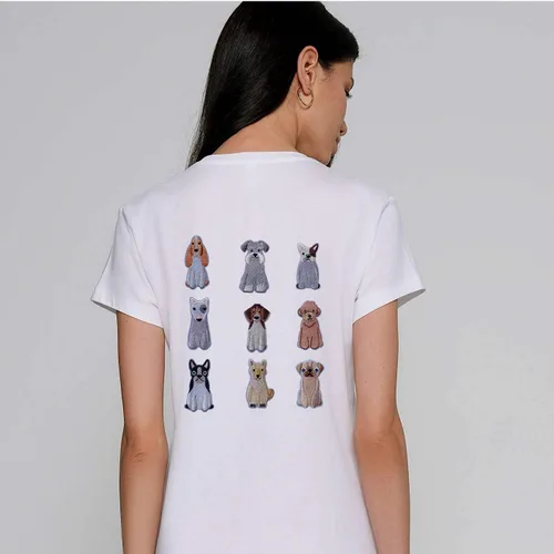 Miniatura 4 de Lindos parches para perros, parches para planchar con plancha para cachorros, parches para planchar para ropa, chaquetas, bolsos, zapatos, jeans