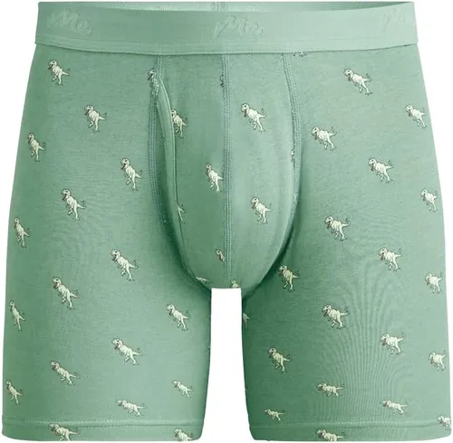 MeUndies Calzoncillos tipo bóxer de algodón elástico para hombre con bragueta - Ropa interior para hombre - Tela exclusiva de Tienda