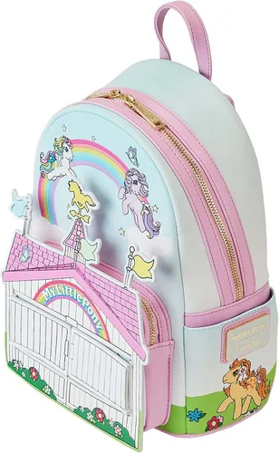 Miniatura 4 de Loungefly Hasbro My Little Pony 40 aniversario Mini mochila de regalo