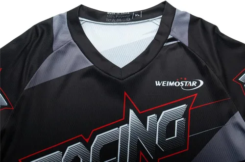 Miniatura 78 de Hotlion Camiseta de ciclismo para hombre, manga larga, MTB Motocross, ropa de carreras todoterreno