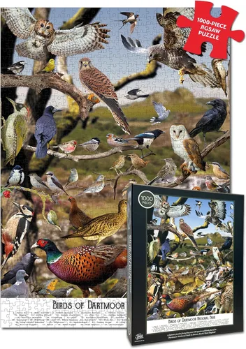 Miniatura 4 de Rompecabezas de pájaros para adultos, 1000 piezas, para observación de aves, naturaleza y vida silvestre