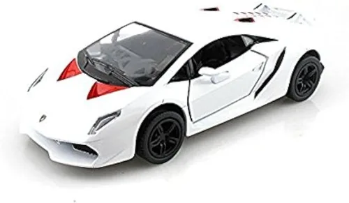 Miniatura 4 de KiNSMART - Lamborghini Sesto Elemento 5 pulgadas 1:38 Escala Die Cast Metal Modelo Toy Super Sports Car w/Pullback Action (azul)