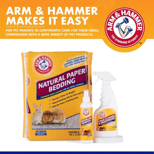 Miniatura 6 de Arm & Hammer Forros de jaula súper absorbentes para conejillos de indias, hámsters, conejos y todos los animales pequeños Los mejores forros