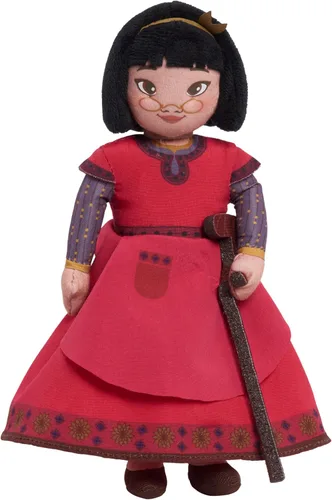 Miniatura 7 de Disney Wish - Asha de peluche parlante de 8 pulgadas, juguete interactivo, cabello negro y vestido morado, juguetes para niños de 2 años en adelante