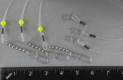 Miniatura 2 de Parachoques de pesca de arrastre para señuelos intermitentes y esquivadores, paquete de 3 (18 pulgadas)