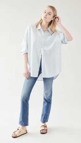 Miniatura 5 de MOTHER Jeans de cintura alta para mujer Negro