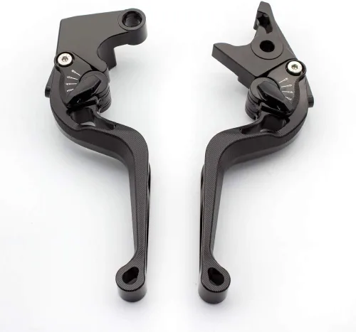Miniatura 3 de Krace CNC 3D textura motocicleta ajustable forma de serpiente tipo embrague palancas de freno para Honda Z125 mono bike 2018-2019 CB300R 2019