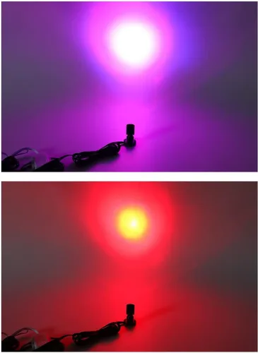 Miniatura 4 de Xking Mini foco multicolor para interiores, luces de acento RGB con control remoto, incluye todos los accesorios, encendido instantáneo