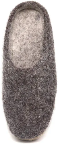 Miniatura 4 de Pantuflas tipo mule para hombre de lana merino de fieltro 'Astoria