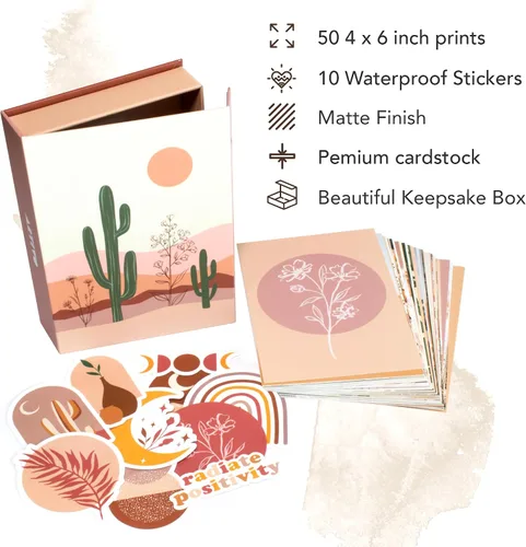 Miniatura 3 de Artivo Kit de collage de pared bohemio para niñas adolescentes, bonita decoración de habitación, imágenes estéticas de decoración de pared