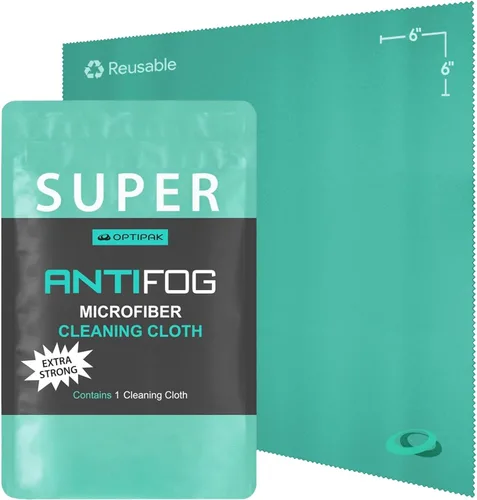 Toallitas de microfibra antivaho para gafas, binoculares, protectores faciales, máscaras de esquí o gafas de natación, evita el empañamiento en