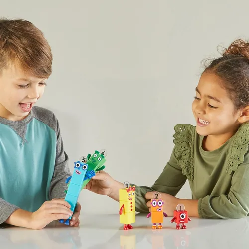 Miniatura 7 de hand2mind Numberblocks Friends Uno a Cinco, Set de Figuras de Acción, Figuras de Juguete y Sets de Juego, Pequeñas Figurillas para Niños, Bloques