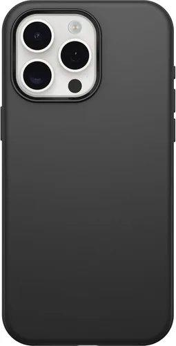 Miniatura 17 de OtterBox Funda transparente para iPhone 15 Pro MAX (solamente) de la serie Symmetry (transparente), se ajusta a MagSafe, ultra suave, bordes