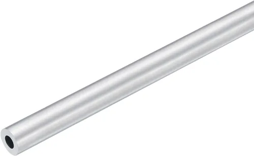 Miniatura 21 de uxcell Tubo redondo de aluminio 6063, tubo de 27 mm de diámetro exterior y 23 mm de diámetro interior de 400 mm de longitud para proyectos