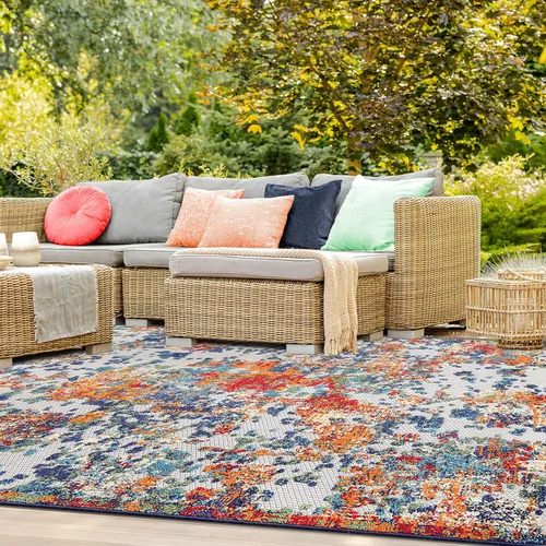 Miniatura 30 de SUPERIOR - Alfombra de interior y exterior, perfecta para patio, dormitorio, cocina, sala de estar, entrada, cuarto de juegos, guardería, cubierta