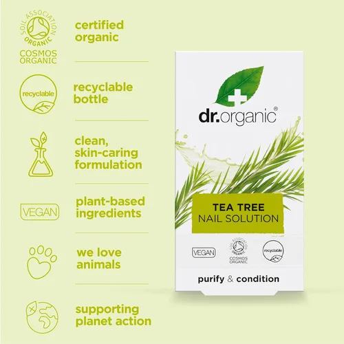Miniatura 6 de Organic Doctor Tea Tree Solución para uñas, 0.34 onzas líquidas