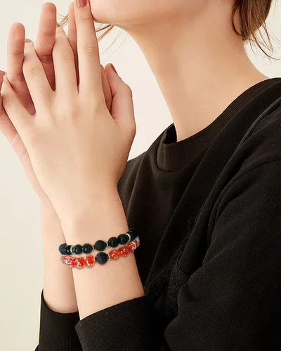 Miniatura 22 de 7 Chakra Bracelet Real Crystal Stone Beads Essential Oil Set Yoga Meditation Protection Lava Rock Jewelry Gifts for Women Men