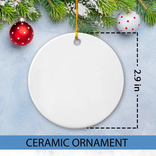 Miniatura 6 de Adorno de Cerámica Personalizado de Fotógrafo Fotografía Navidad 2025, Regalos de Adorno de Cámara Fotográfica para Navidad, Adornos de Cámara