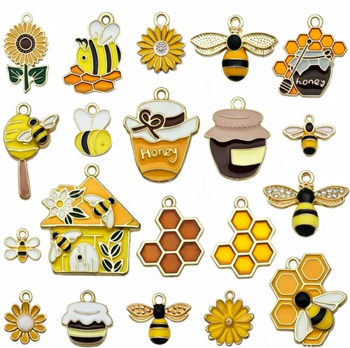 Miniatura 7 de 38pcs Christmas Pendant Charm for Necklace Bracelet Jewelry Making Clothes Sewing Bags Decoration Charm Diy Scrapbooking Supply (Christmas Styles 2)