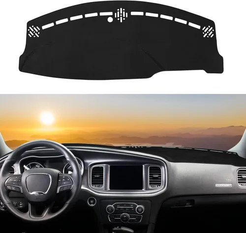 Miniatura 18 de Alfombrilla de tablero de ajuste personalizado para Chevrolet Trailblazer 2021 2022 2023, accesorios con cubierta de salpicadero HUD, alfombrilla