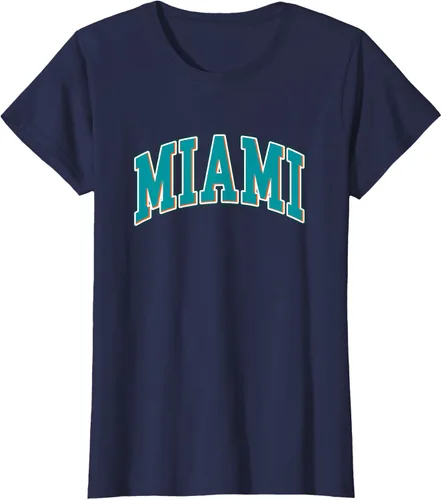 Miniatura 34 de Miami - Hometown Pride - Diseño retro - Camiseta clásica