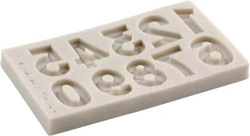 Miniatura 9 de Moldes de silicona para fondant número 3D 0-9, moldes para hornear chocolate para decoración de pasteles, decoración de cupcakes, caramelo y goma