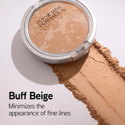 Miniatura 5 de Physicians Formula Mineral Wear Polvo facial sin talco, maquillaje mineral de cobertura ligera para pieles sensibles - Buff Beige