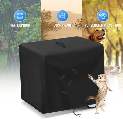 Miniatura 6 de Kingling Cubierta para compresor de aire, a prueba de polvo, impermeable, para compresor de aire portátil de panqueques de 8 galones, funda