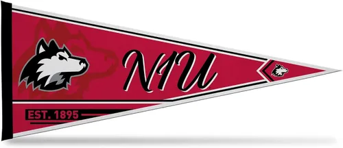 Miniatura 184 de Rico Industries NCAA Banderín Clásico de Fieltro para Decoración de Pared de 12" x 30" - Ideal para Decoración del Hogar/Dormitorio/Cueva de Hombre