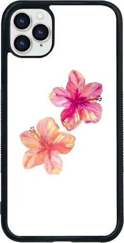 Miniatura 347 de Funda de teléfono de playa de verano a prueba de golpes y protectora con hibisco, bonitas fundas de teléfono para iPhone XR jamaica (Hibiscus Flower)
