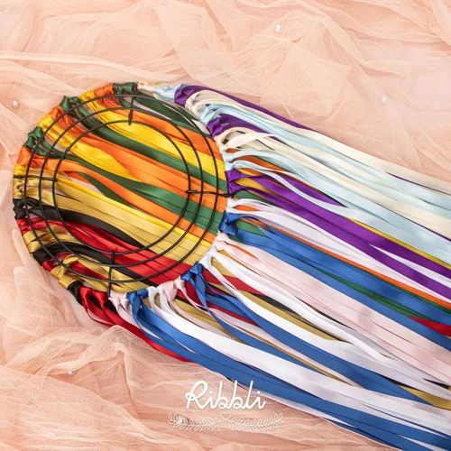 Miniatura 75 de Ribbli - Cinta de satén de doble cara dorada, 1/2 pulgada x 25 yardas, uso para ramo de lazos de manualidades, envoltura de regalos, decoración