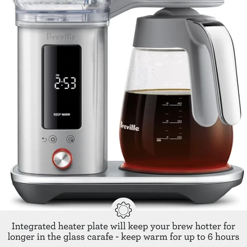 Miniatura 7 de Breville Máquina de café de goteo Luxe BDC415BTR, trufa negra, jarra de vidrio