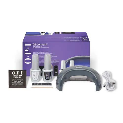 Miniatura 41 de OPI GELement LED Cure Gel Nail Polish System DIY Salon Quality Assorted Colors, Base & Top Coat LED Curing Lamp Starter Kit + Prep Supplies