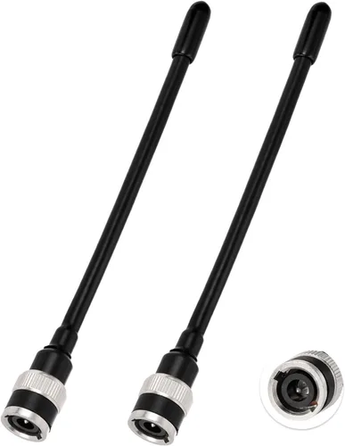 Superbat Antena UHF 400-470MHz Antena de radio bidireccional con conector macho BNC CB Antena transceptora de radio portátil/portátil Antena antena