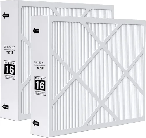 Miniatura 8 de Upgrade X8788 MERV 16 Filtro X8788 20x26x5 para horno compatible con Lennox X8788 y PCO20-28 PureAir Cleaner, 1 paquete