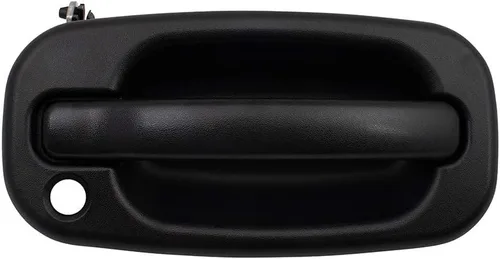Miniatura 2 de Brock - Manija de repuesto para puerta exterior delantera y exterior con orificio de cerradura compatible con camioneta GM SUV 99-07 19356471