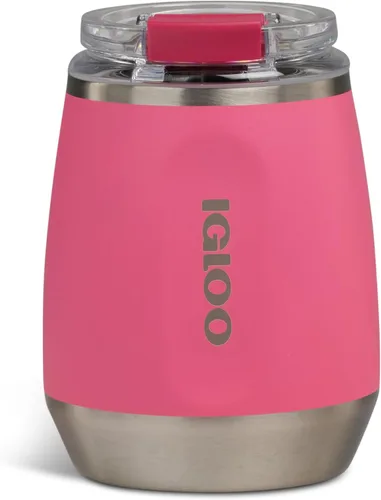 Miniatura 12 de Igloo Vaso de vino de 10 onzas Vasos de acero inoxidable Verde azulado laguna
