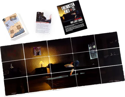 Miniatura 5 de Lucky Duck Games Crime Zoom: Bird of Ill Omen - Atractivo juego de cartas de detectives para amantes del misterio, juego cooperativo para niños