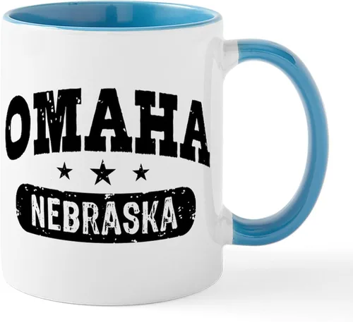 Miniatura 9 de CafePress I Love Nebraska Taza de café de cerámica de 11 oz (11.0 fl oz)