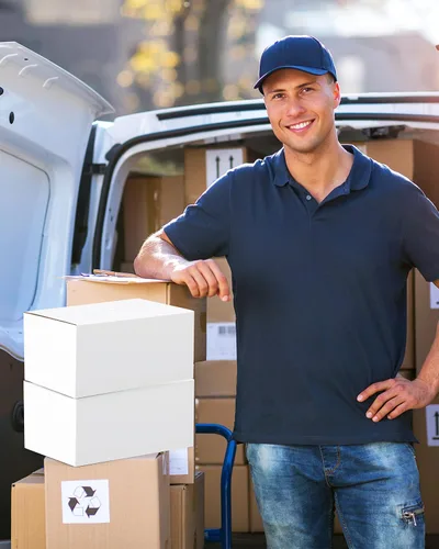 Miniatura 6 de Paquete de 40 cajas de envío pequeñas de 10x7x5, cajas de cartón corrugado para embalaje para pequeñas empresas, cajas blancas de correo Blanco