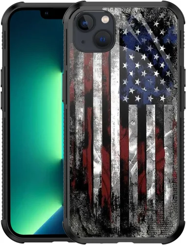 Miniatura 9 de Funda con diseño de ciervo y bandera estadounidense para iPhone 11 Pro Max - Funda protectora de poliuretano termoplástico resistente, antiarañazos