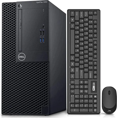 Dell Computadoras torre OptiPlex 3060 PC, computadoras de escritorio Windows 11, Intel Hexa Core i5-8500 3.0GHz, 32GB DDR4 Ram nuevo 1TB M.2 NVMe