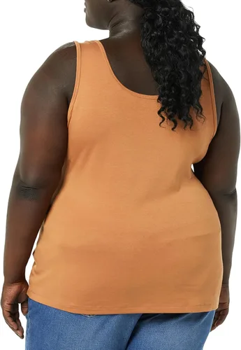 Miniatura 5 de Tienda Essentials Camiseta sin mangas de talla grande para mujer, multipacks