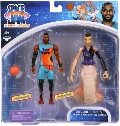 Miniatura 7 de Moose Toys Bunny Space Jam: A New Legacy - Paquete de 2 - Rivales en la Cancha - Lola & Wet/Fire, Multicolor (14580)