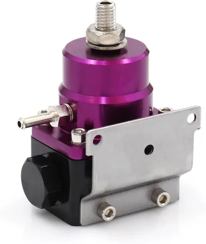 Miniatura 7 de Kit de regulador de presión de combustible EFI universal ajustable con manómetro de presión de combustible de 0-160 psi y kit de conectores
