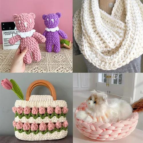 Miniatura 4 de Grandes Ganchos de Crochet, Ganchos de Crochet de 15 mm 12 mm 10 mm 9 mm 8 mm 7 mm 6,5 mm para Hilo Grueso