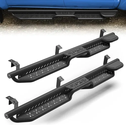 Miniatura 18 de Estribos para Wrangler JK 2007-2018, pasos de trabajo de acero resistente Heavy-Duty Work Steps, 550-LB Capacity, Easy Cab & Bed Access, Jobsite
