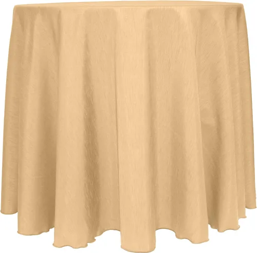 Miniatura 45 de Mantel reversible de satén Shantung de Ultimate Textile Majestic de 114" redondo, Satin, Paquete de 2